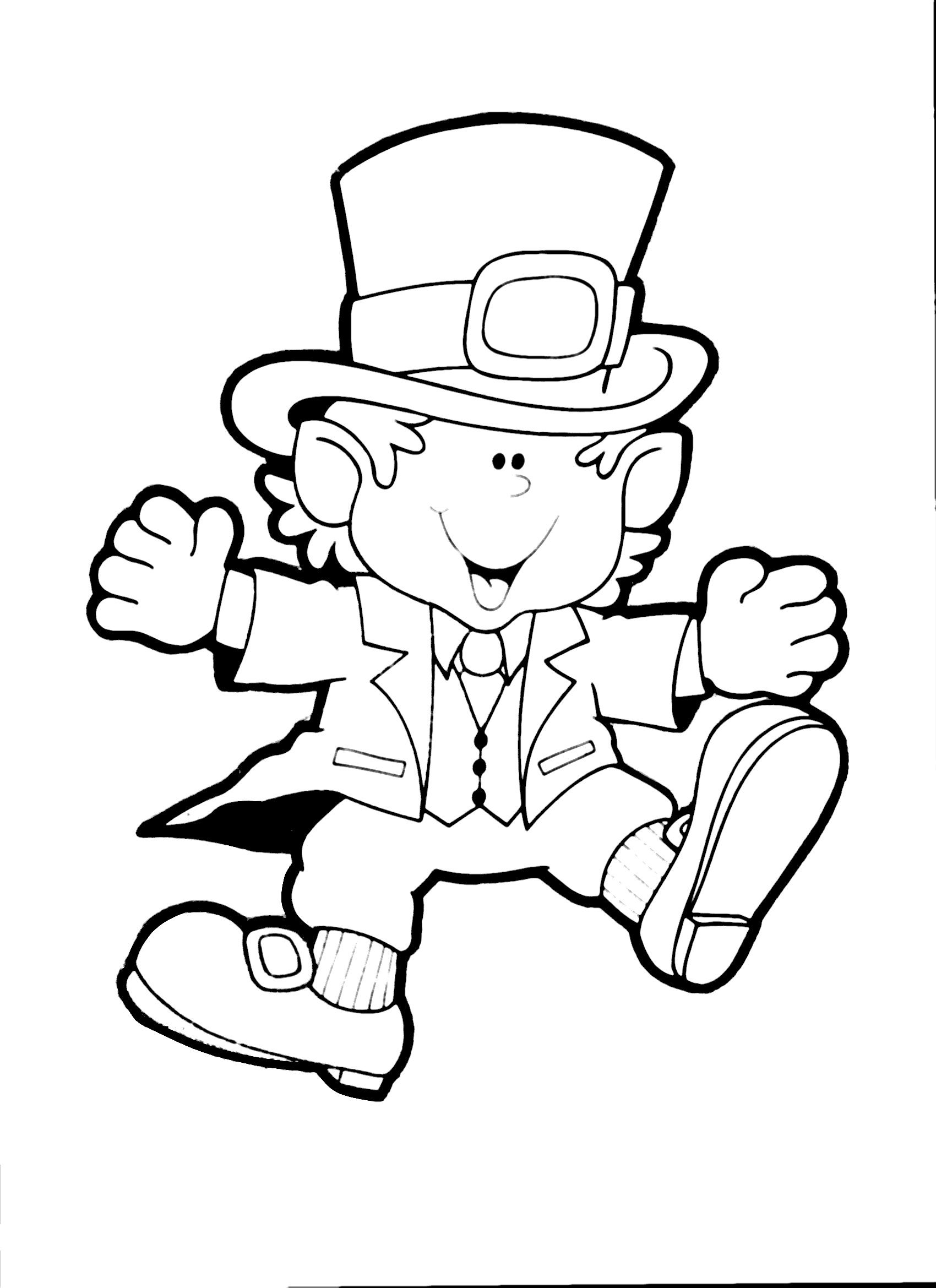 leprechaun pictures printable