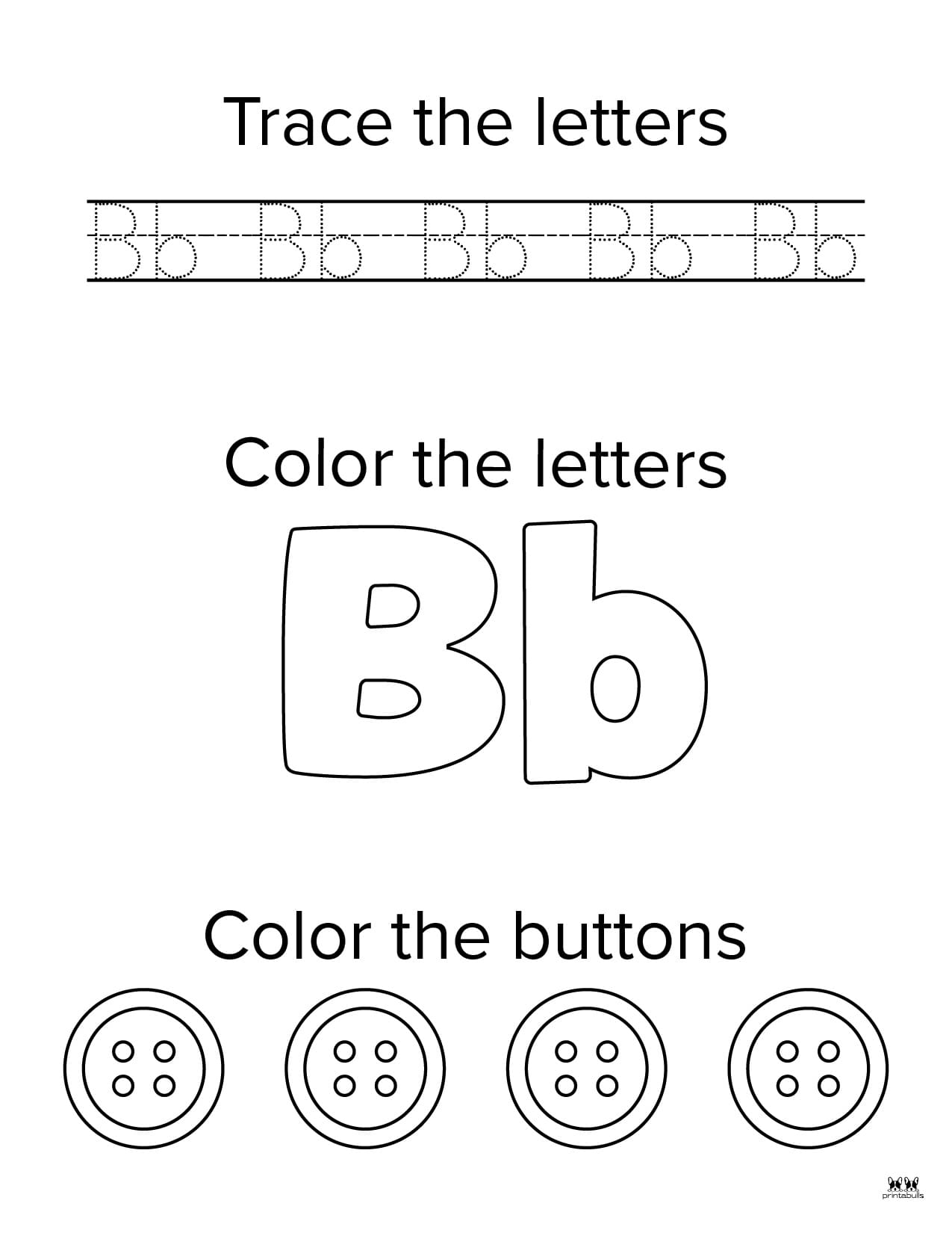 Letter B Printable Activities Printable Free Templates