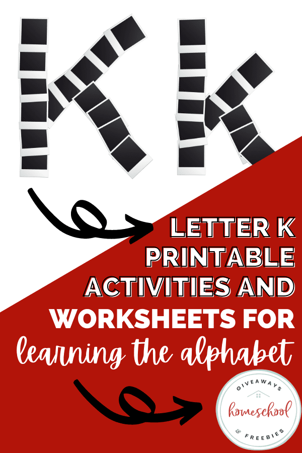 letter k printable activities