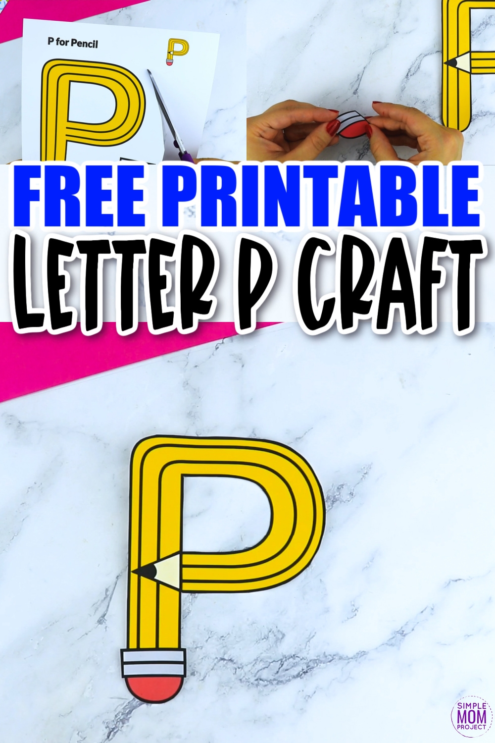 Letter P Craft Printable