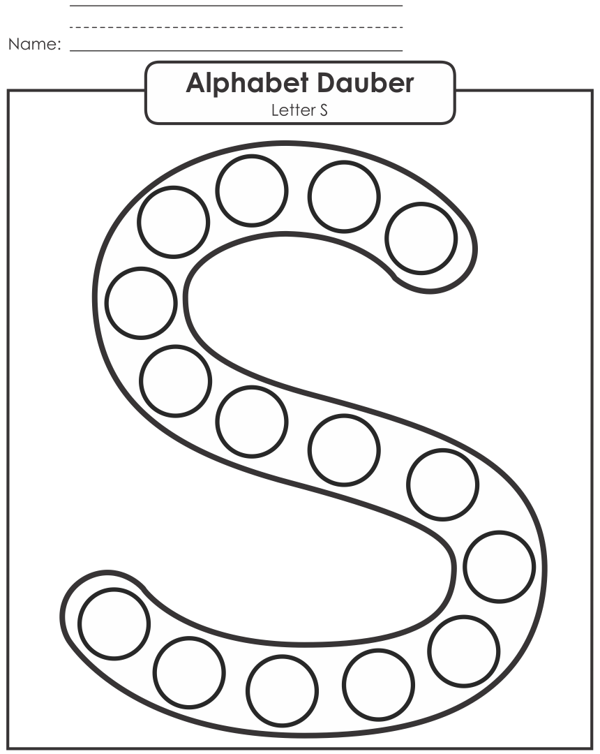 Letter S Activities 10 Free PDF Printables Printablee