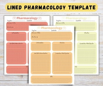 printable nursing drug card template