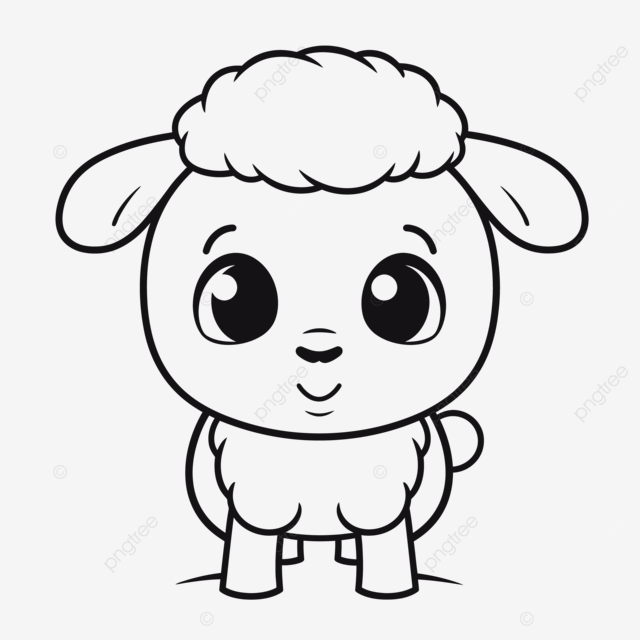 lion and the lamb coloring pages