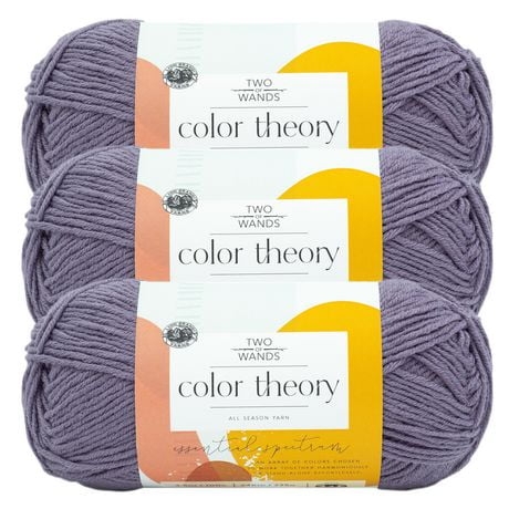 lion brand yarn color theory