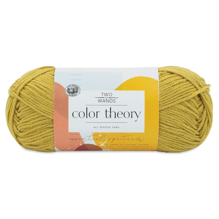 Lion Brand Color Theory Yarn Bee Pollen BLICK Art Materials In 2022