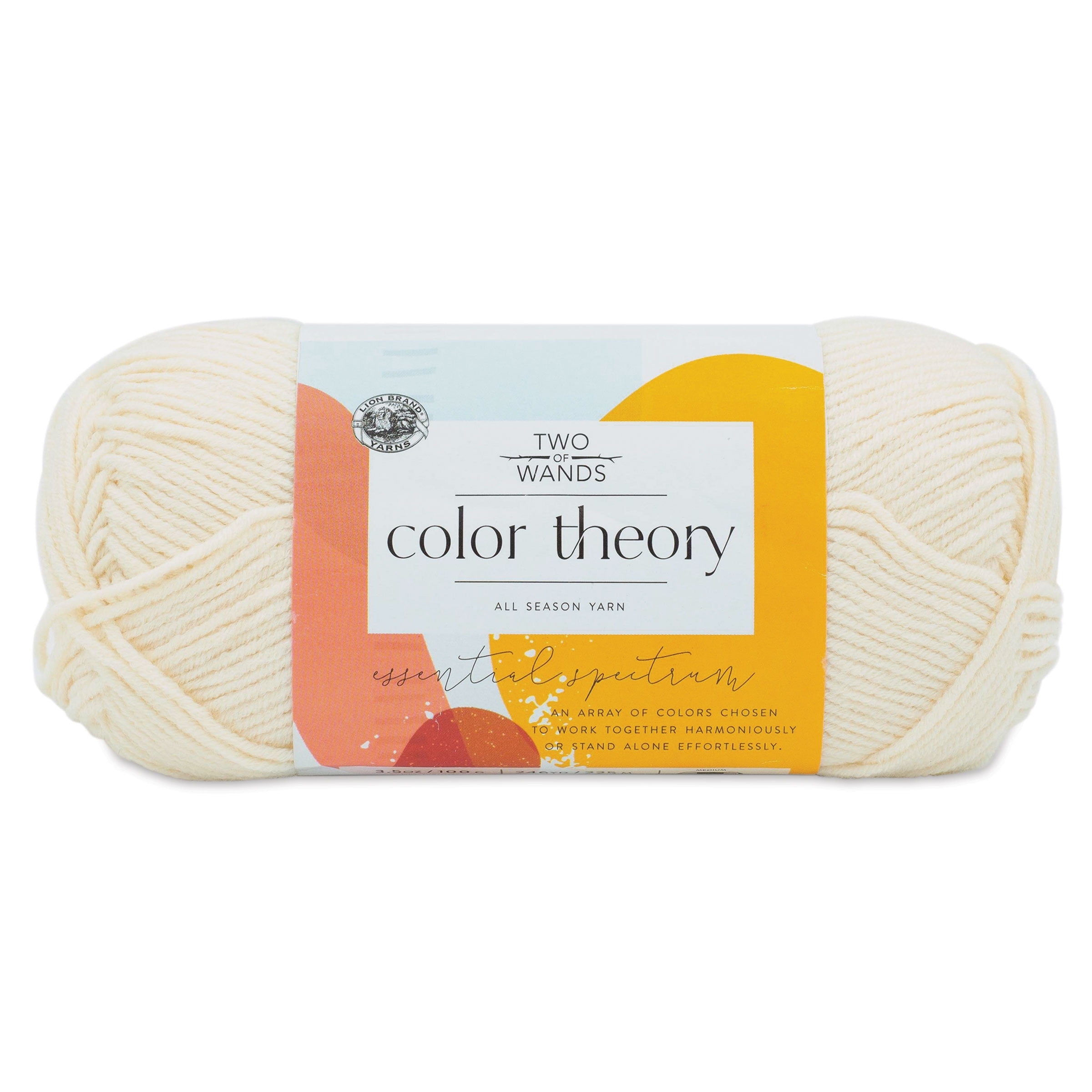 Lion Brand Color Theory Yarn Ivory Walmart
