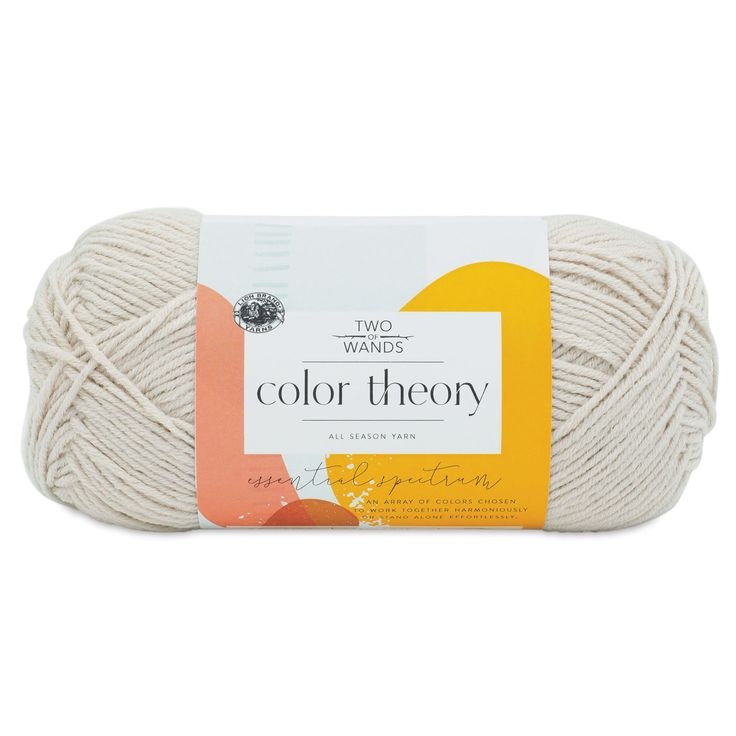 Lion Brand Color Theory Yarn Moonbeam BLICK Art Materials Yarn 
