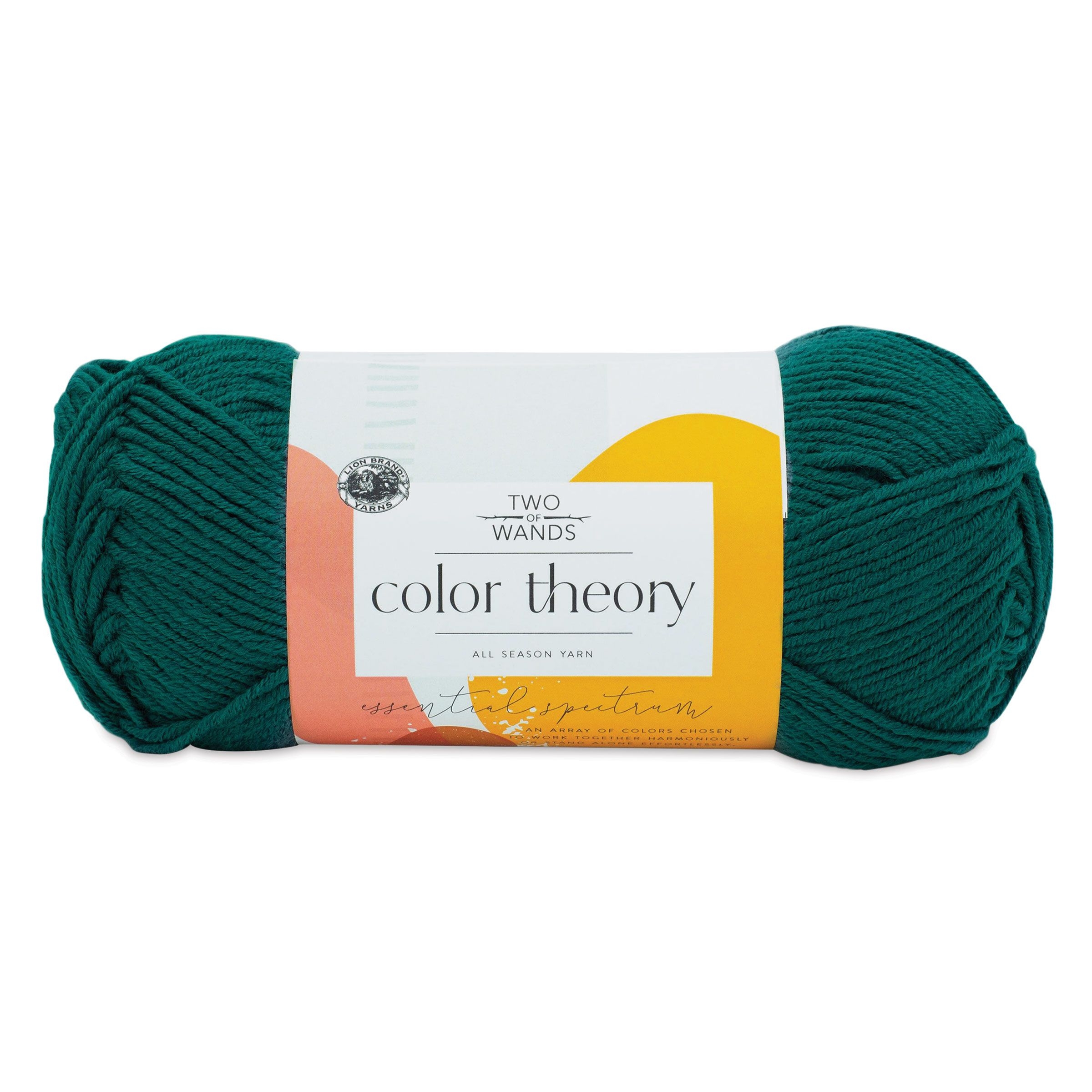 Lion Brand Color Theory Yarn Peacock BLICK Art Materials In 2022 