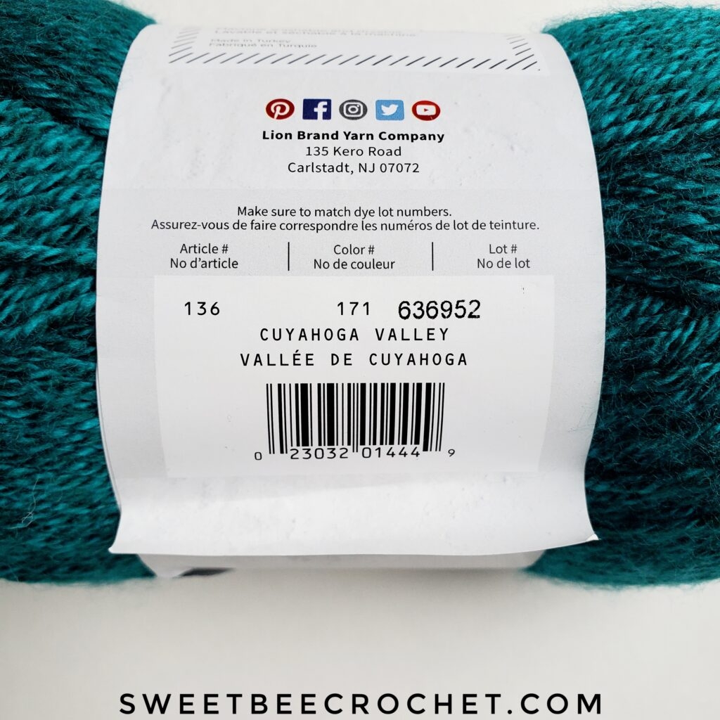 Lion Brand Heartland Yarn Review Sweet Bee Crochet