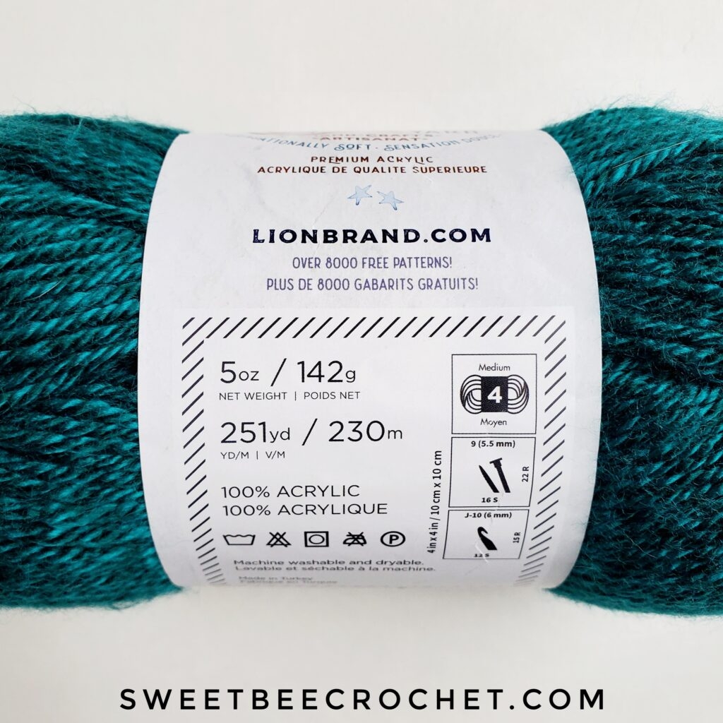 Lion Brand Heartland Yarn Review Sweet Bee Crochet