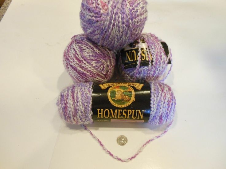 Lion Brand Homespun Yarn 352 Honolulu Discontinued Homespun Yarn