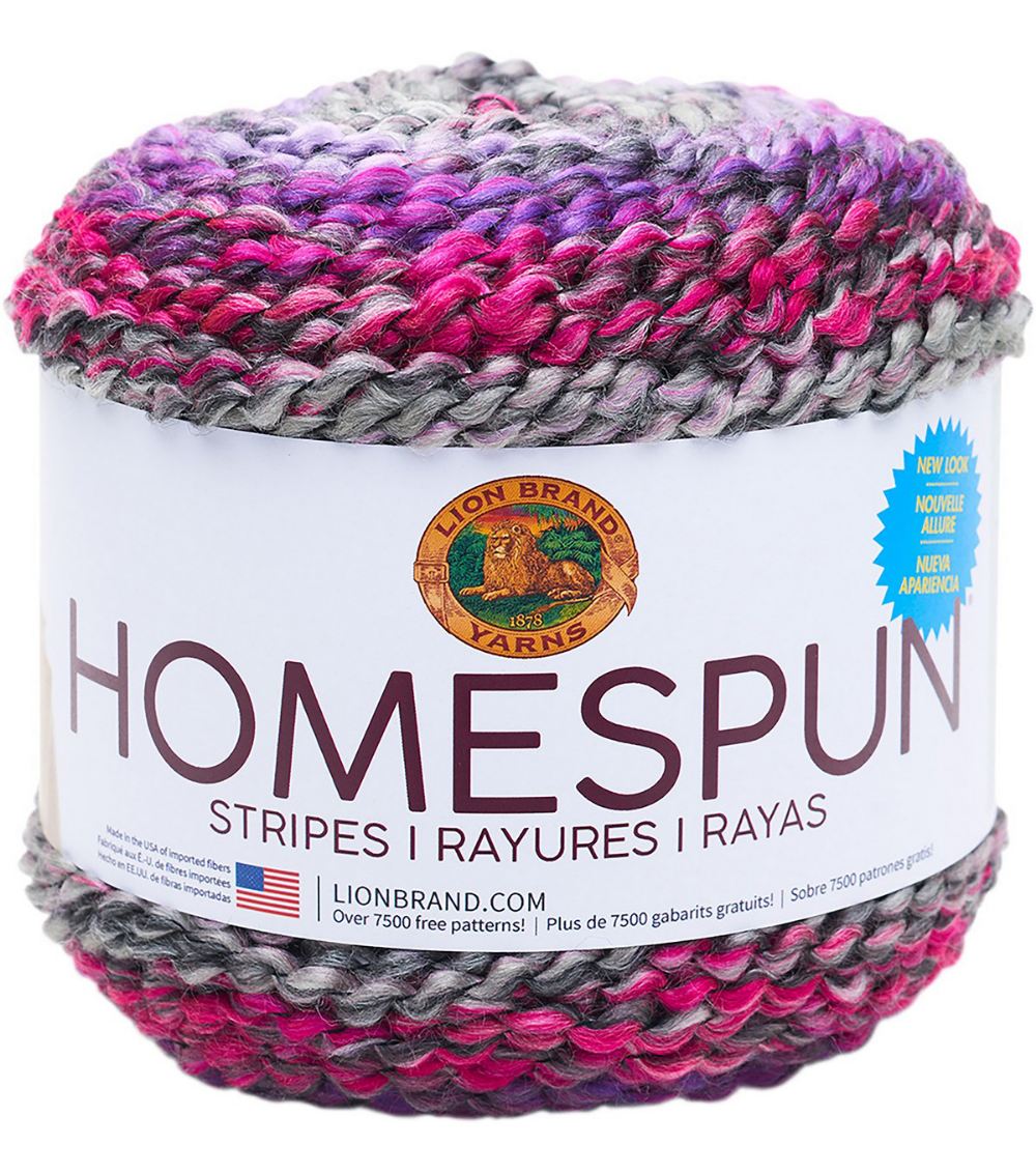 Lion Brand Homespun Yarn Color Chart