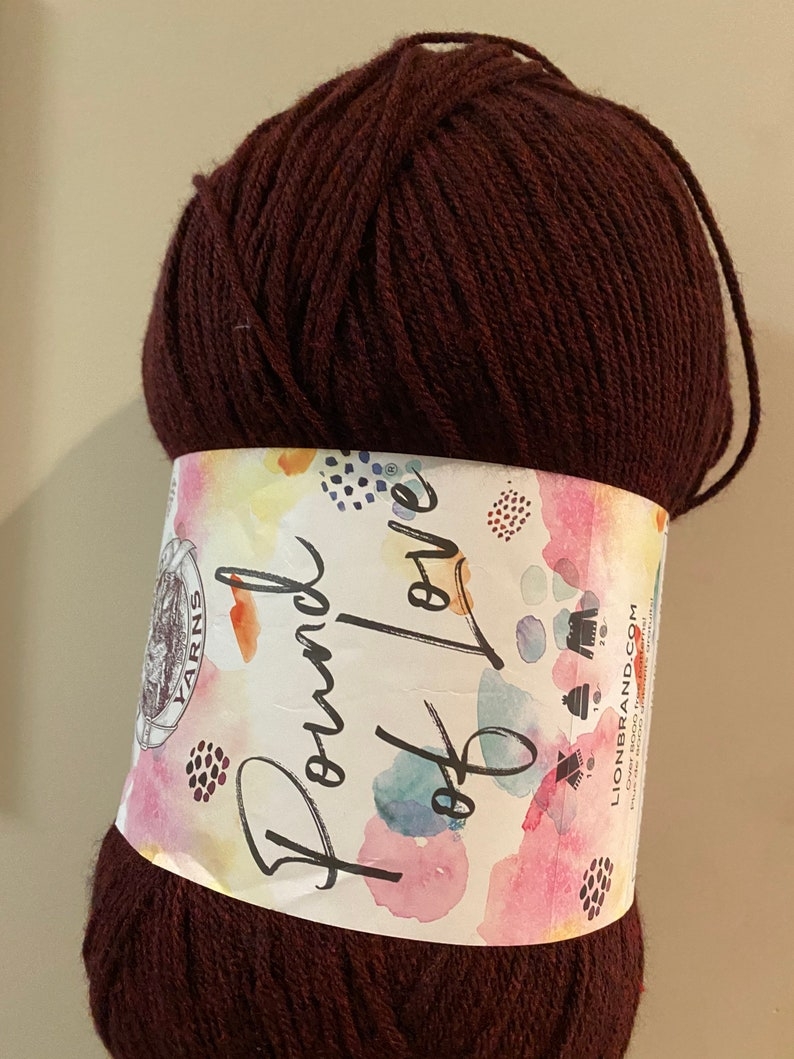 lion brand pound of love yarn colors