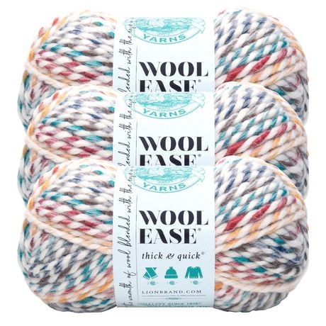lion brand wool ease thick and quick color chart