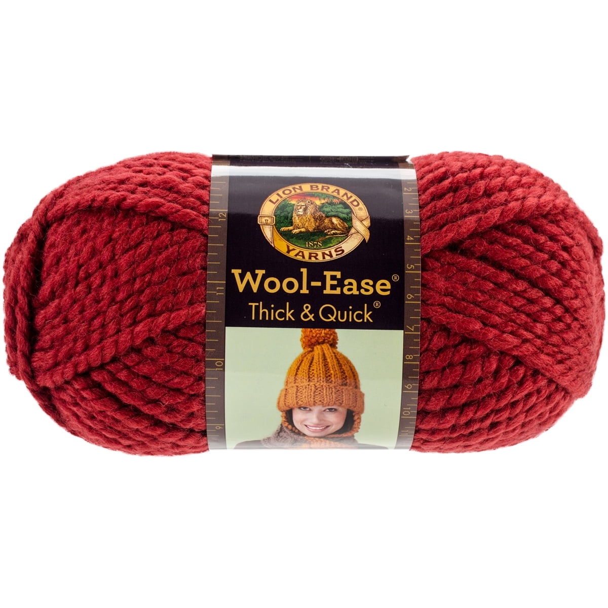 Lion Brand Wool Ease Thick Quick Yarn Russet Walmart Walmart