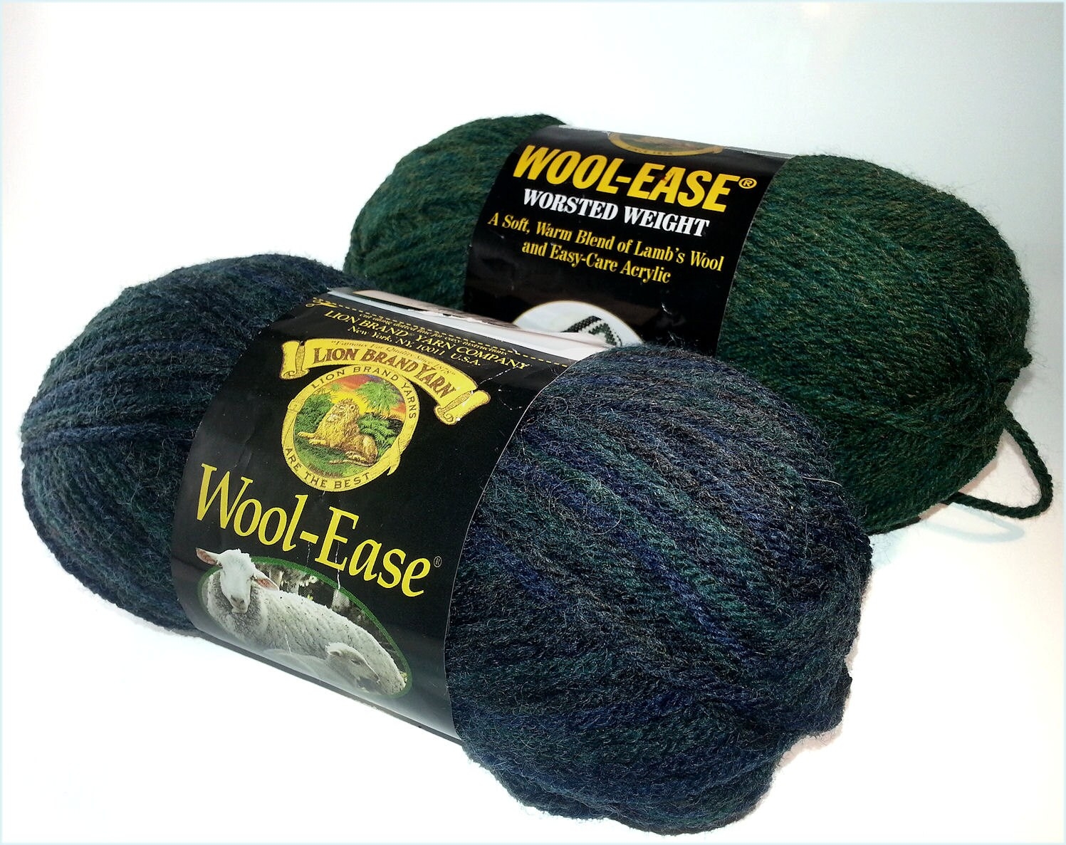 Lion Brand Wool Ease Yarn Pines Forest Green Heather Buy