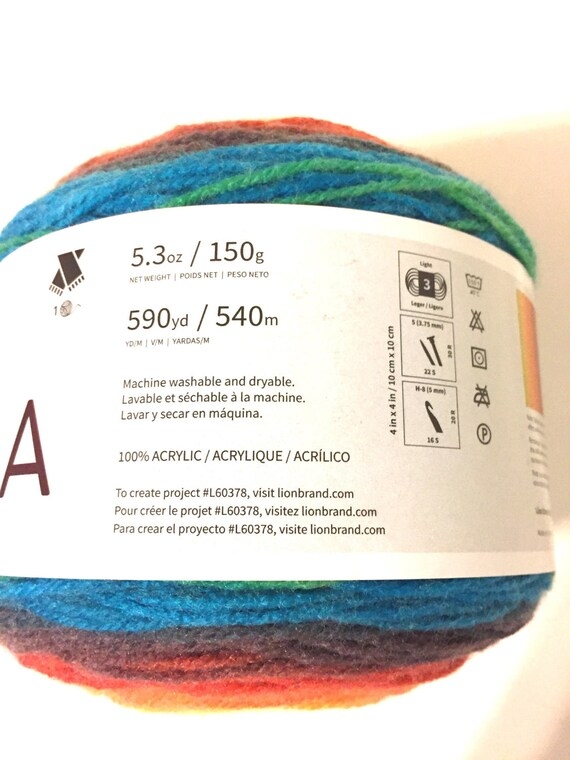 Lion Brand Yarn Color Chart Caron Simply Soft Party Yarn In 3 Colors 