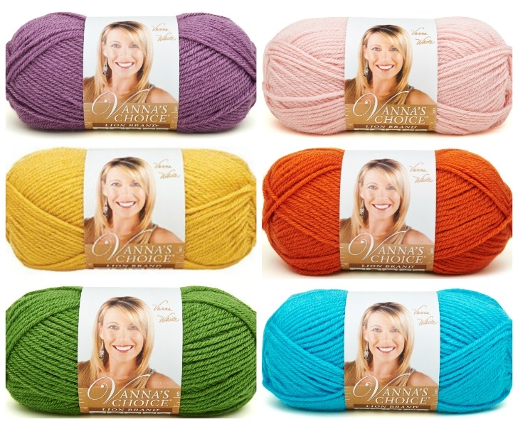 lion brand vanna's colors yarn