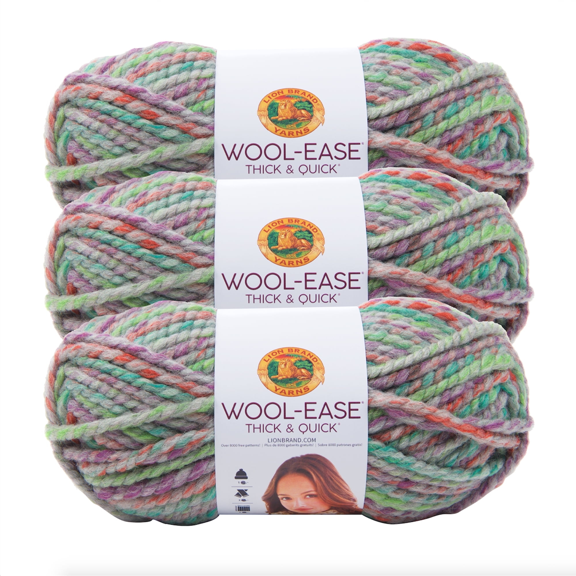 Lion Brand YarnWool Ease Thick And Quick Eden Classic Super Bulky 