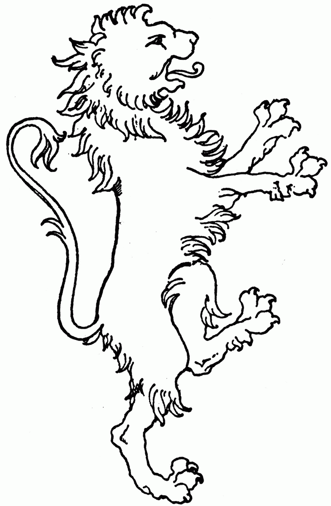 Lion Coat Of Arms ClipArt ETC