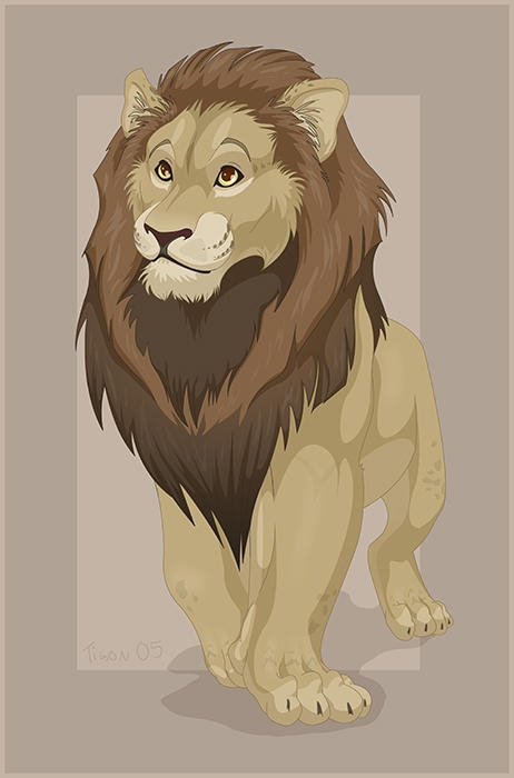 Lion Colored By Tigon On DeviantArt