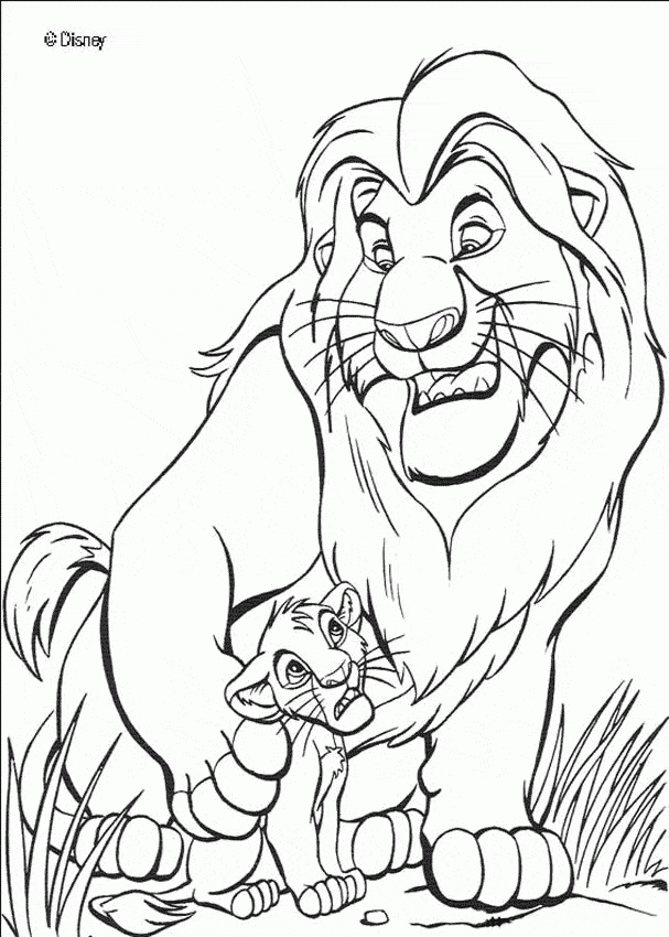 Lion Coloring Page Animals Town Animals Color Sheet Lion 
