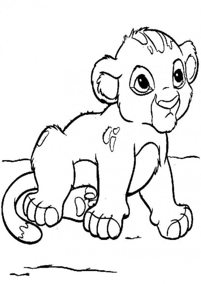 Lion Coloring Pages Coloring Home