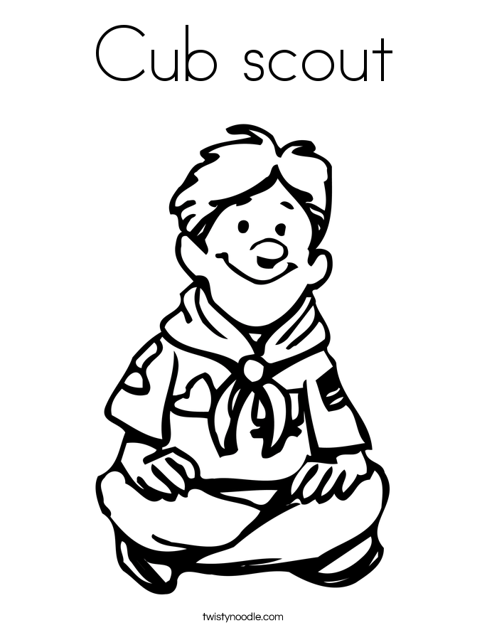 Lion Cub Scout Coloring Pages Coloring Pages