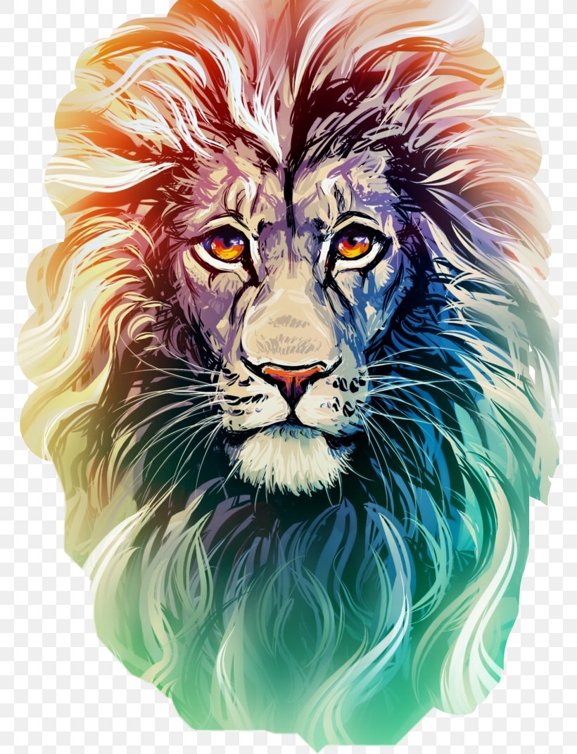 Lion Drawing Colored Pencil Drawing Colored Pencil Art PNG