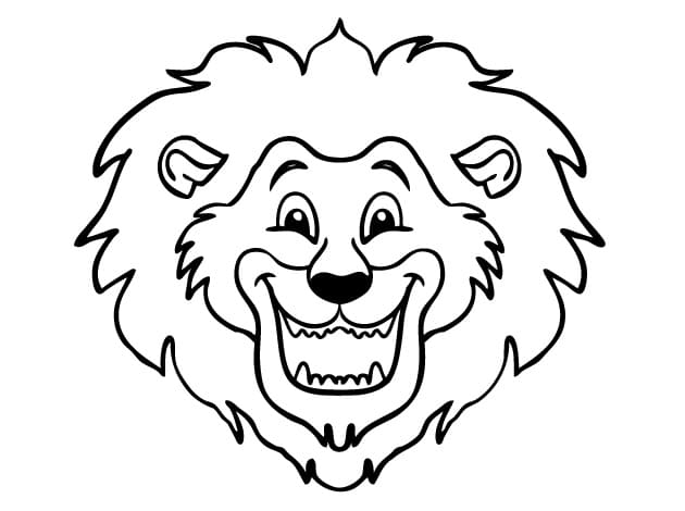 Lion Face Coloring Pages Free Printable Coloring Pages For Kids