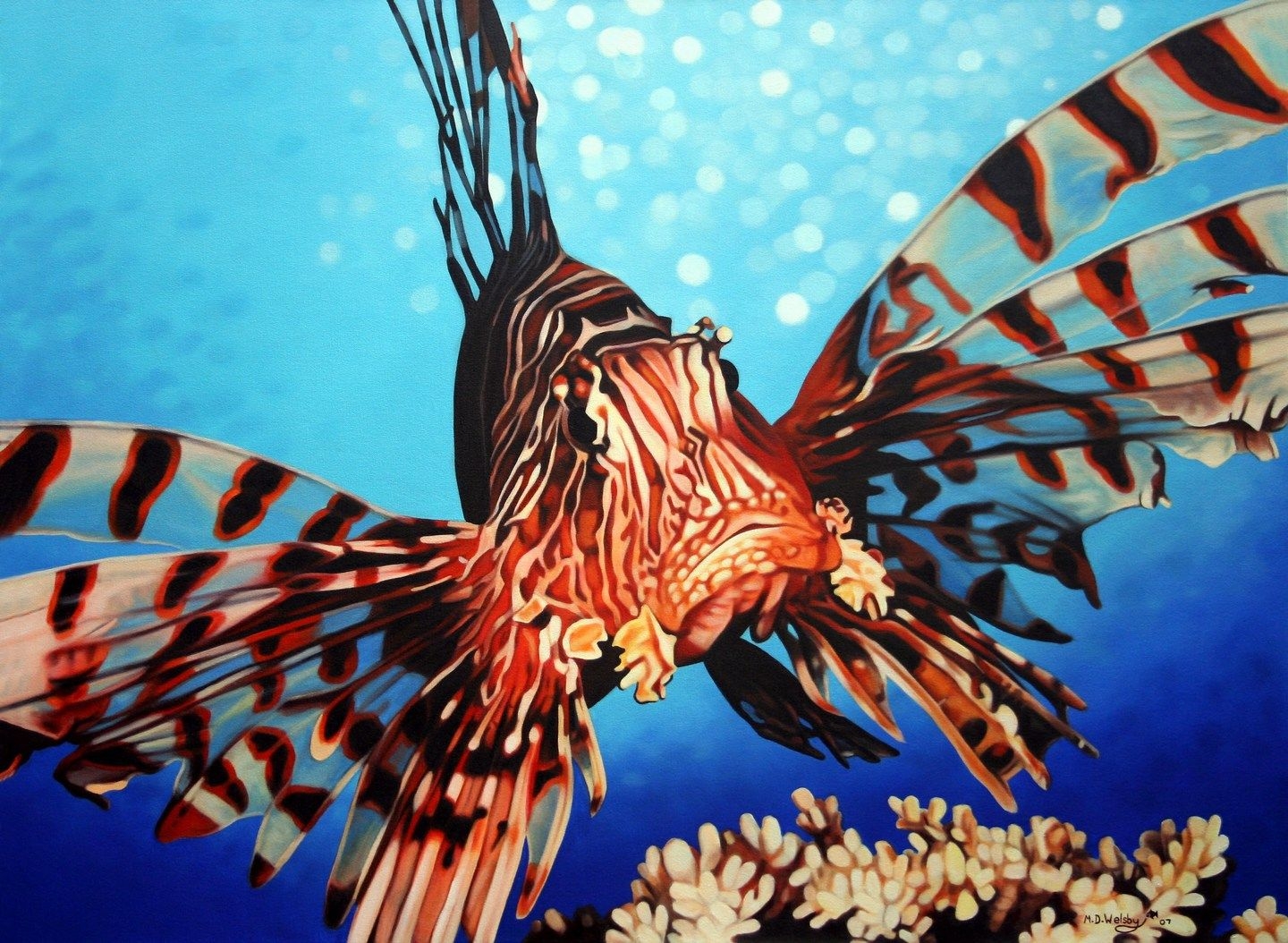 lion fish colors