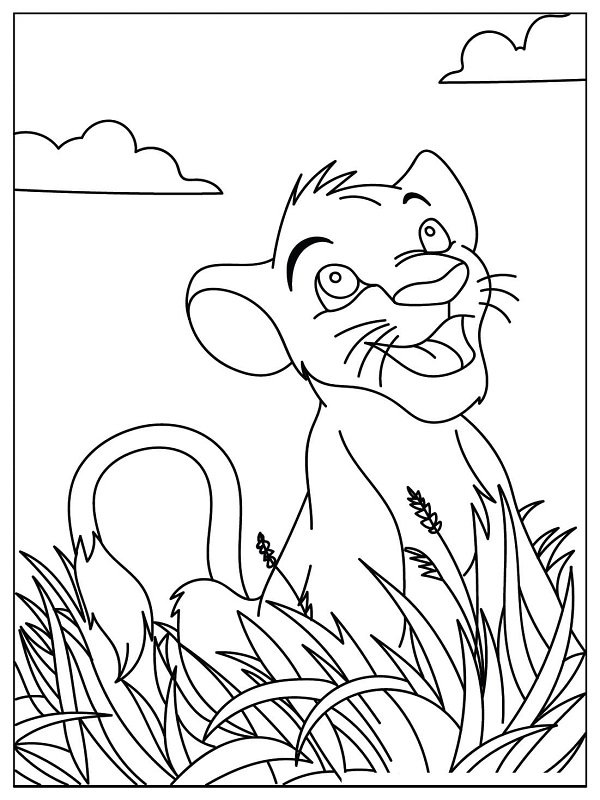 Lion Guard Color Page Coloring Super