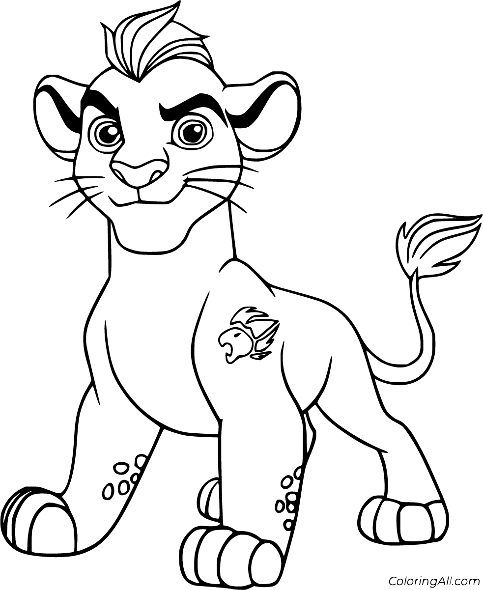 Lion Guard Coloring Pages 41 Free Printables ColoringAll