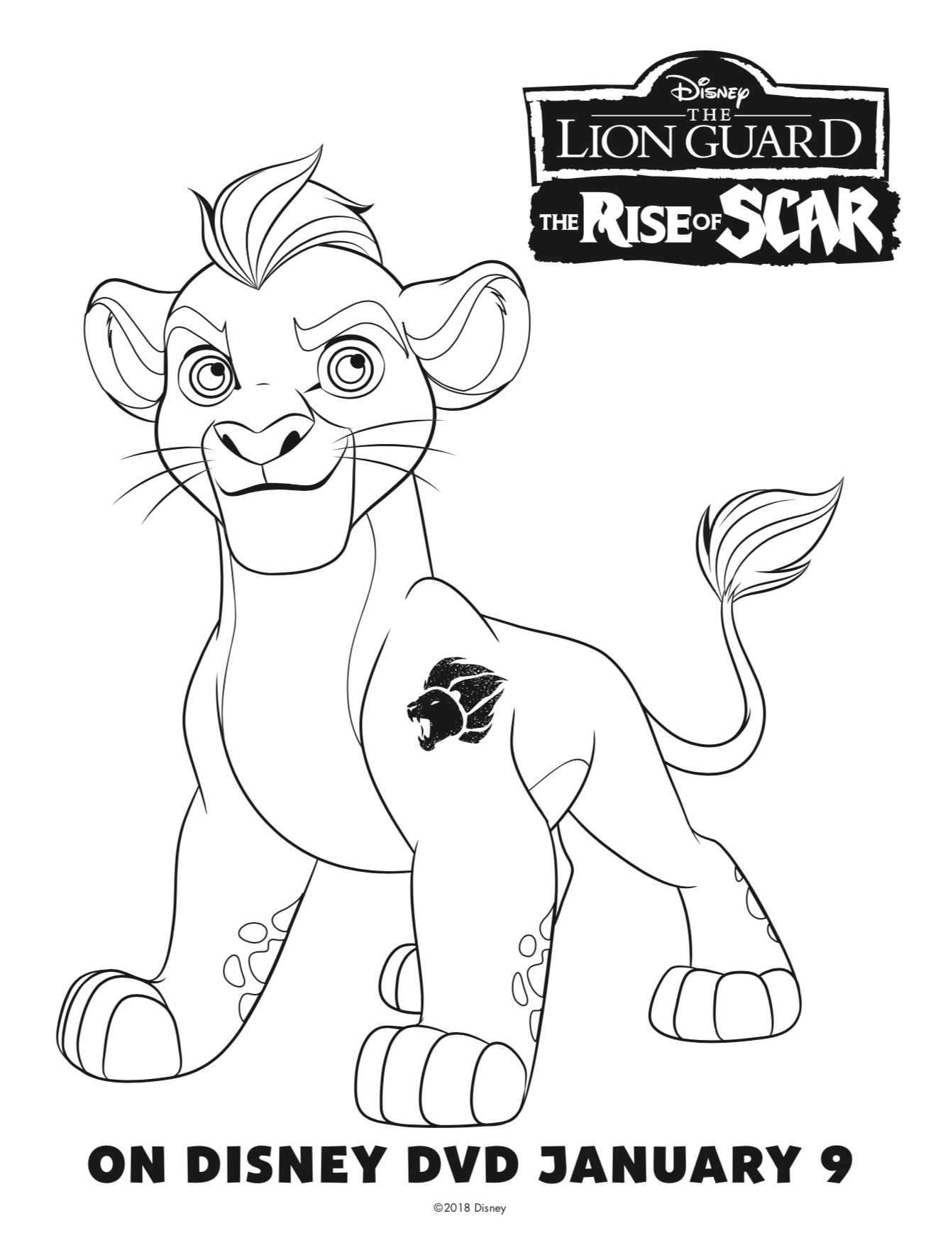Lion Guard Coloring Pages At GetDrawings Free Download