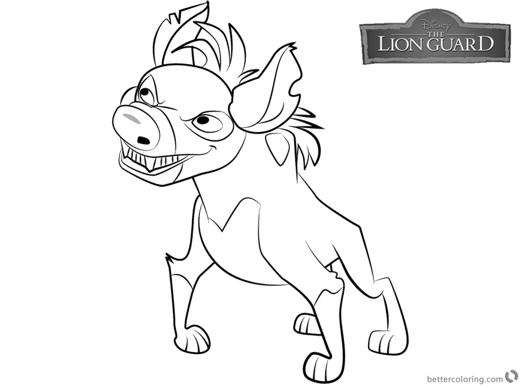 Lion Guard Coloring Pages Cheezi Free Printable Coloring Pages