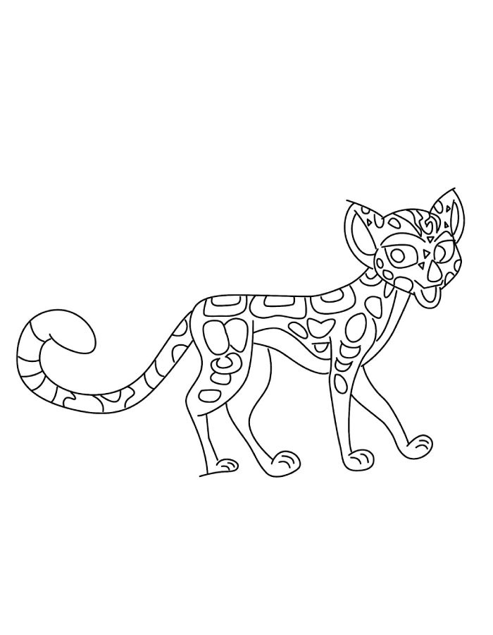 Lion Guard Coloring Pages Free Printable PDF 