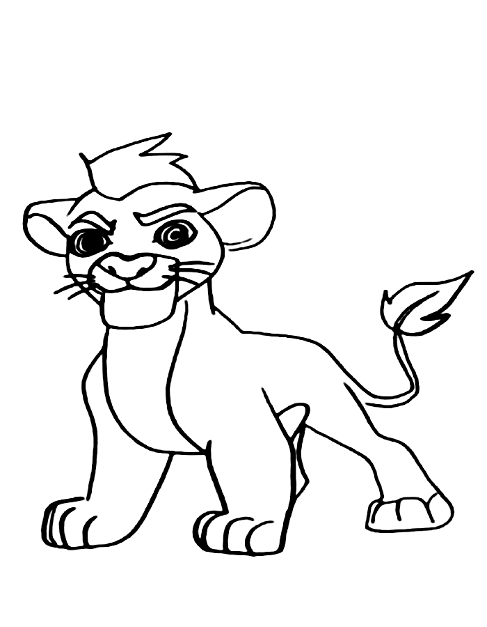 Lion Guard Coloring Pages Free Printable PDF 
