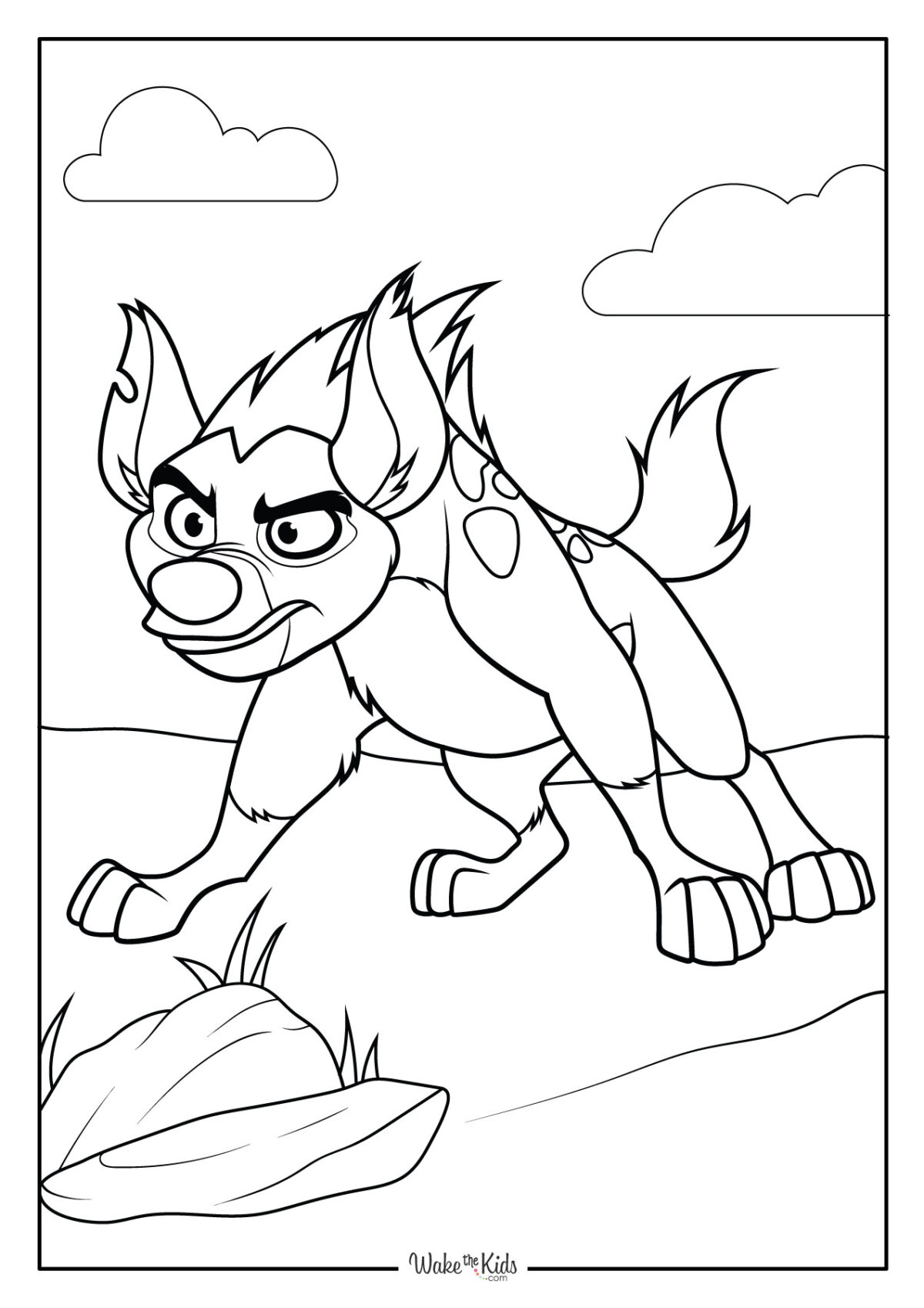 Lion Guard Coloring Pages Free Printable PDFs WakeTheKids