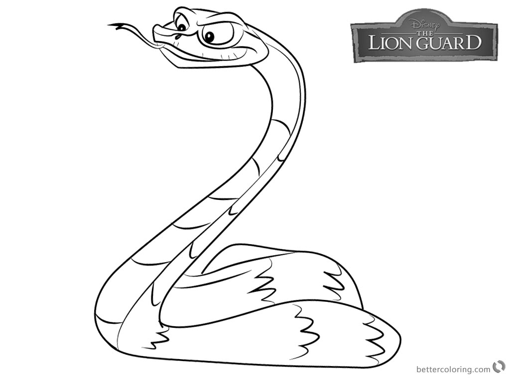 Lion Guard Coloring Pages Jasiri Coloring Pages