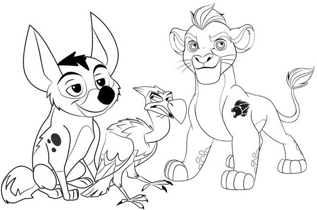 Lion Guard Coloring Pages Jasiri Coloring Pages