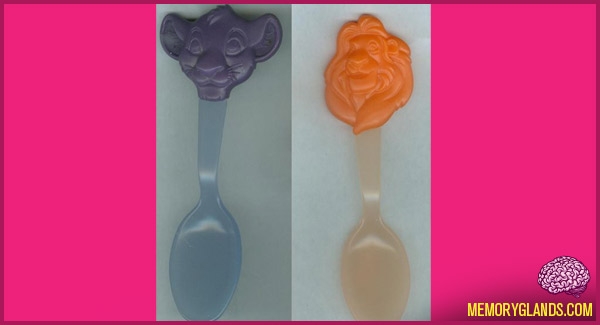 Lion King Cereal Box Prize Spoons Memory Glands Funny Nostalgic Photos