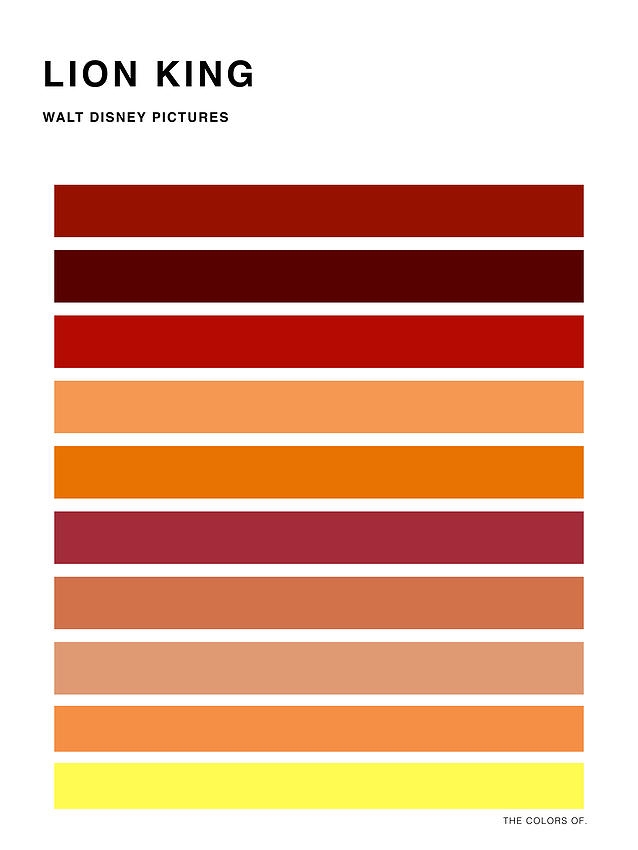 Lion King Color Scheme At Webrexblog Blog