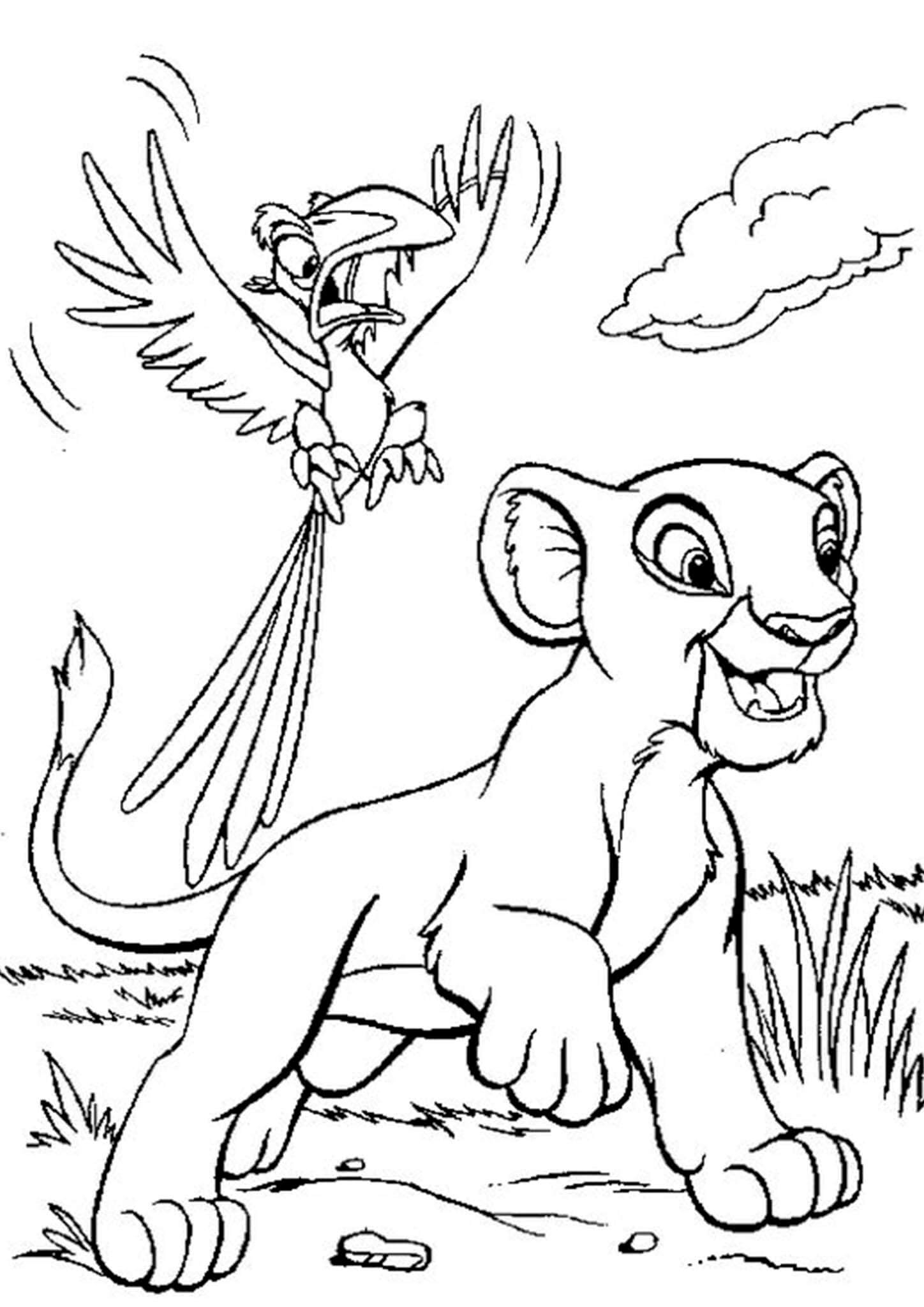 Lion King Coloring Book Coloring Pages