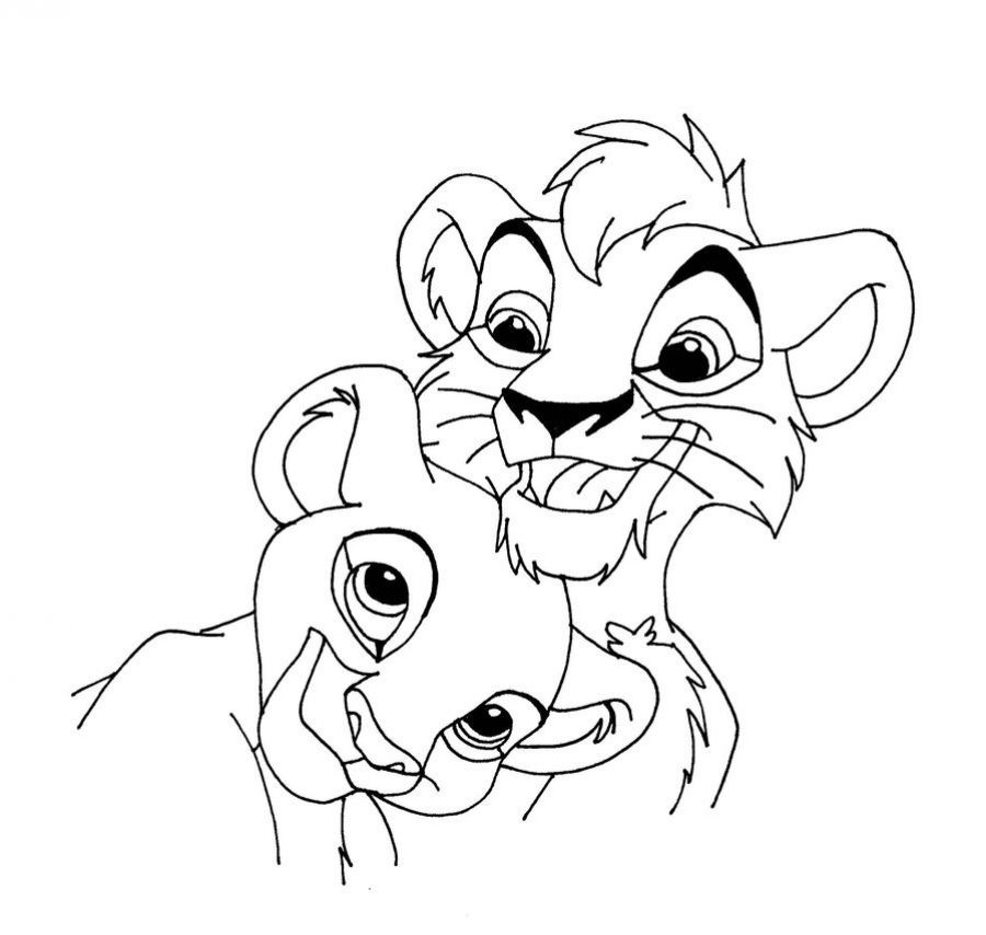 Lion King Coloring Coloring Home