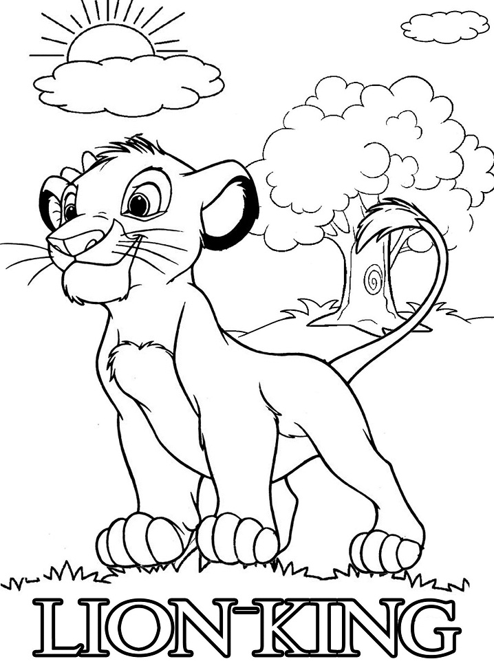 Lion King Coloring Games ColoringGames Net