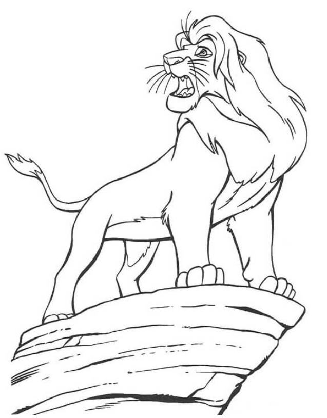 Lion King Coloring Games ColoringGames Net
