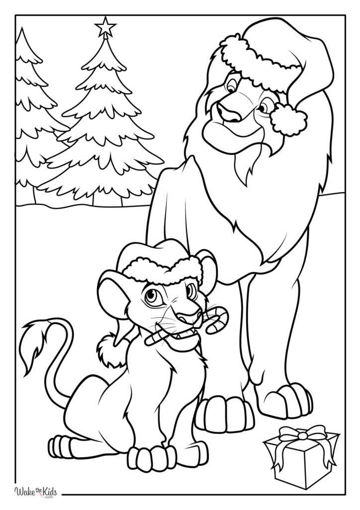 Lion King Coloring Pages Free Printable PDFs WakeTheKids