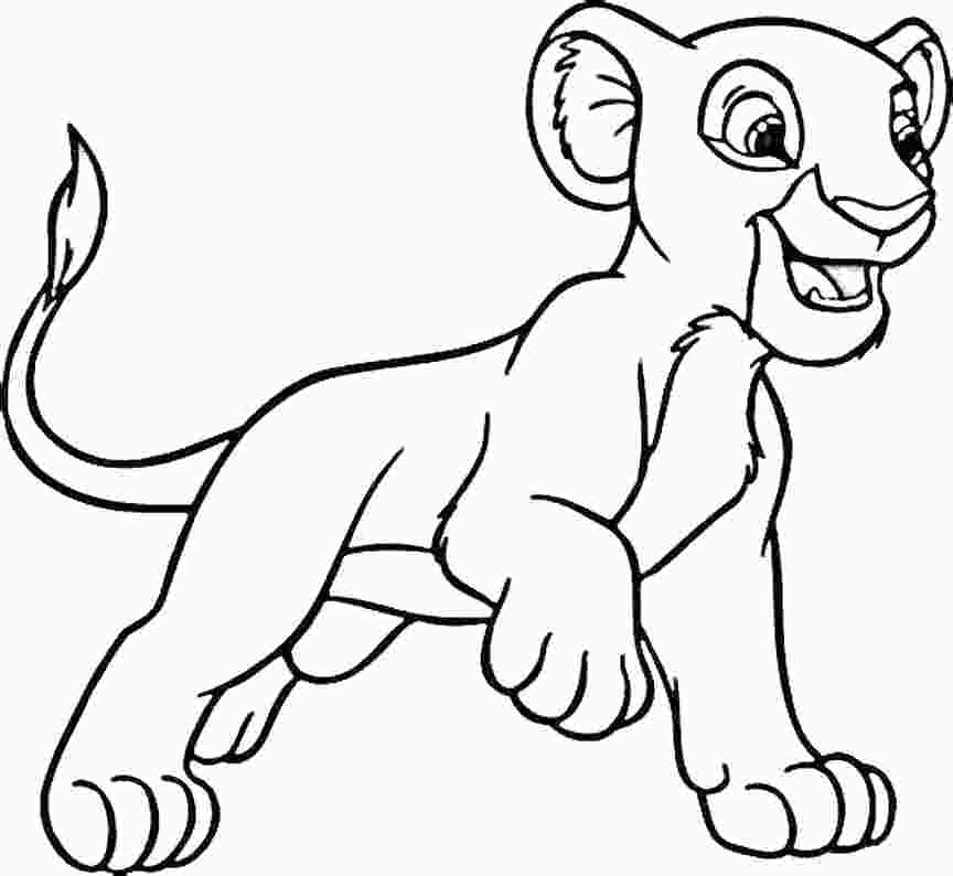 Lion King Coloring Pages Kiara At GetColorings Free Printable 