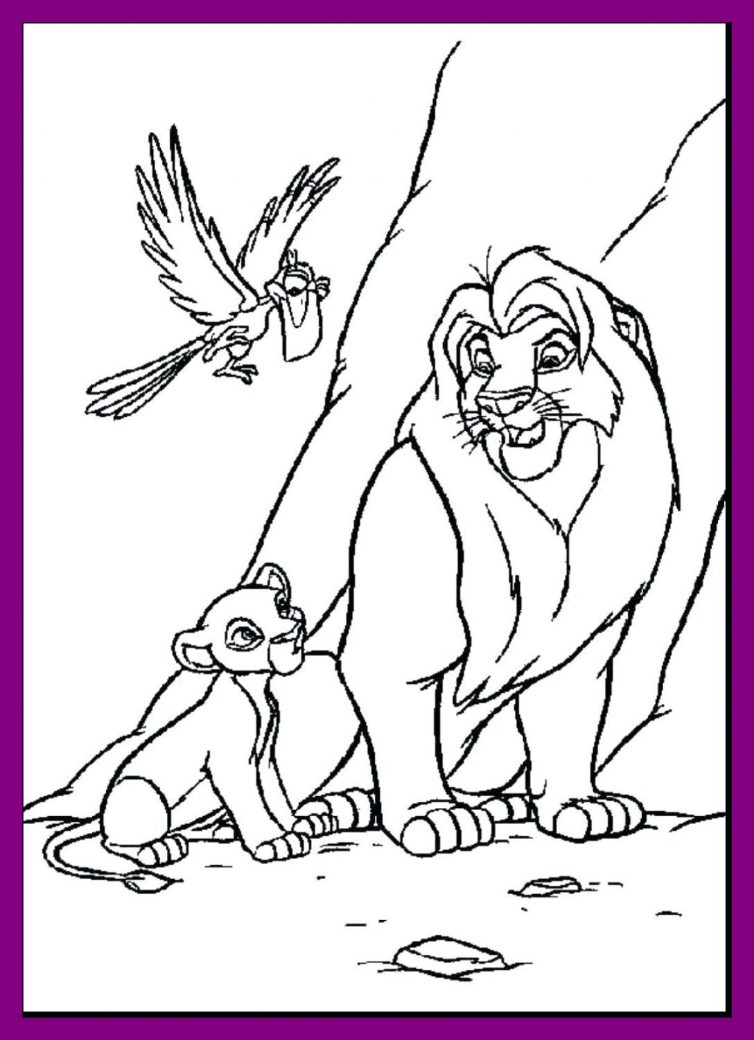 Lion King Coloring Pages Kiara At GetColorings Free Printable 