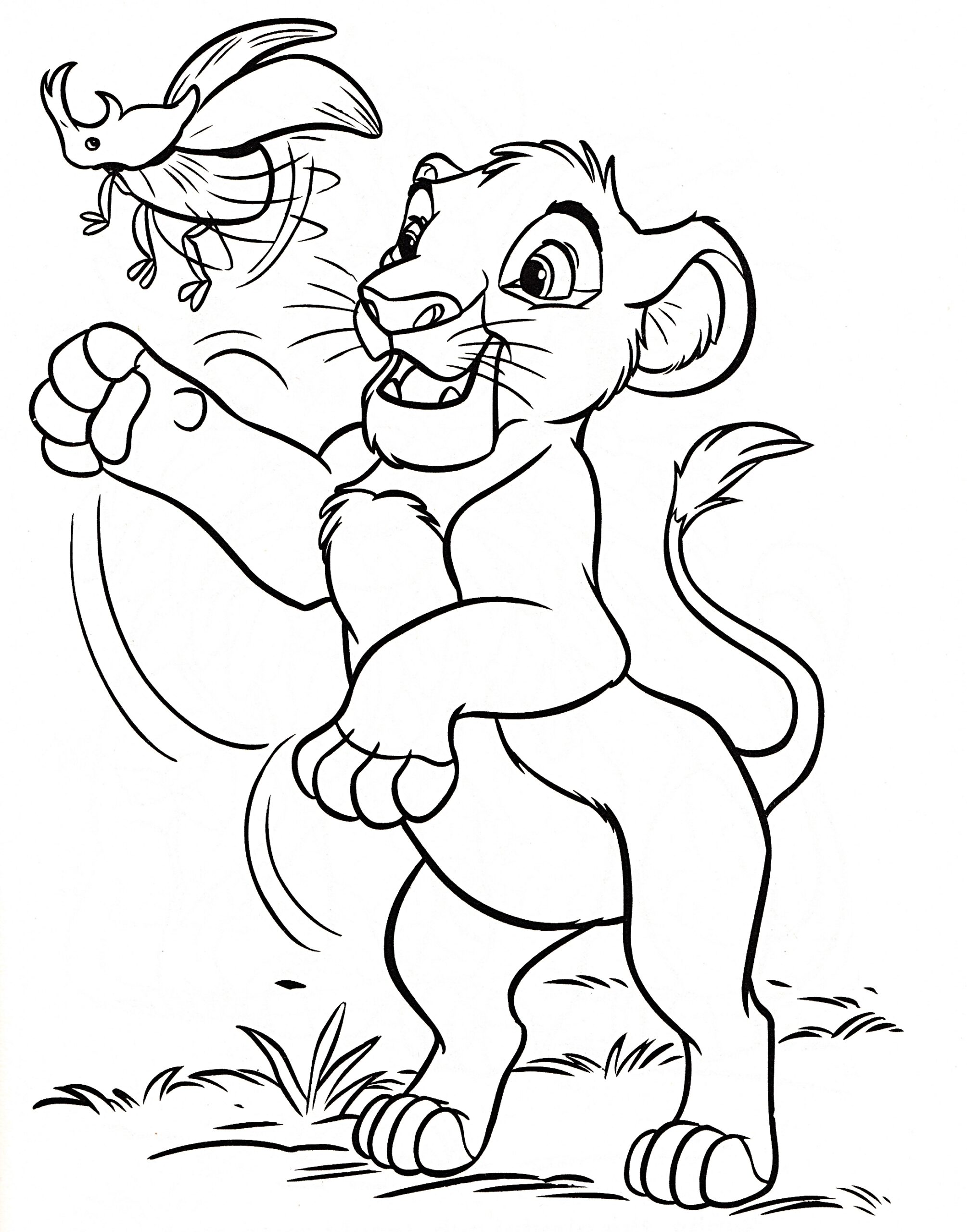 Lion King Coloring Pages Kovu At GetColorings Free Printable 